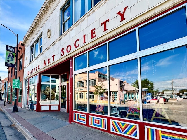 view of building exterior