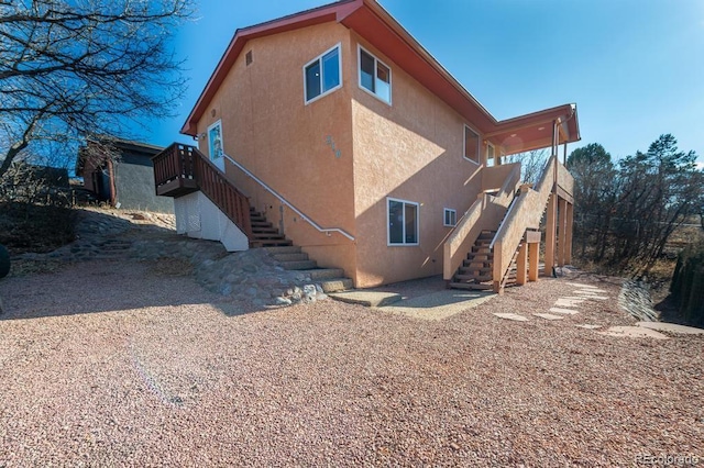 view of rear view of house