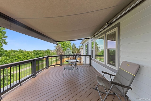 12277 W Chenango Dr, Morrison, CO 80465 - view of wooden terrace