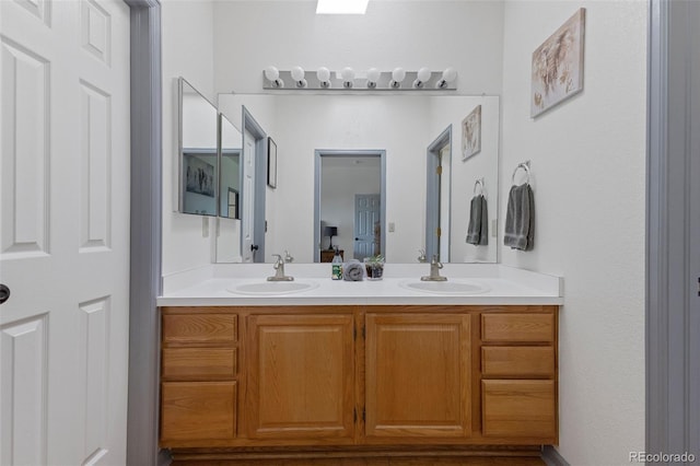 12277 W Chenango Dr, Morrison, CO 80465 - full bathroom featuring double vanity