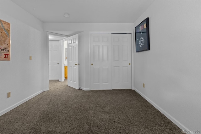 12277 W Chenango Dr, Morrison, CO 80465 - unfurnished bedroom with carpet floors and a closet