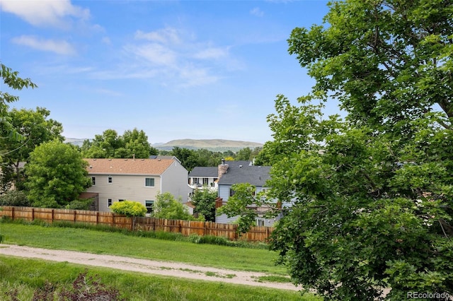 12277 W Chenango Dr, Morrison, CO 80465 - view of yard featuring a mountain view and a residential view