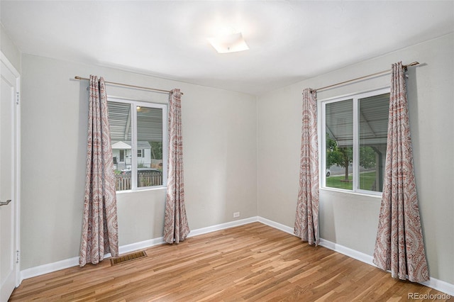 4051 S Cherokee St, Englewood, CO 80110 - spare room with light wood-style flooring and baseboards