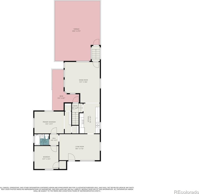 4051 S Cherokee St, Englewood, CO 80110 - view of floor plan / room layout