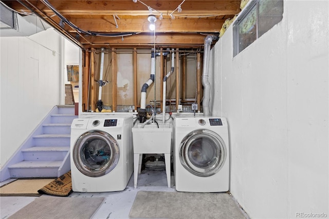 4374 E Peakview Cir, Centennial, CO 80121 - washroom with separate washer and dryer