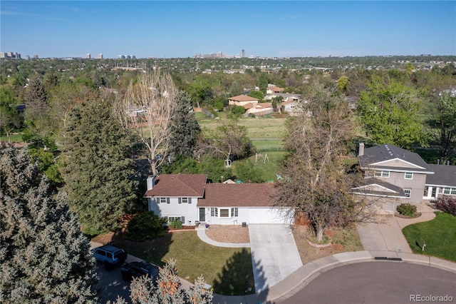 4374 E Peakview Cir, Centennial, CO 80121 - aerial overview of property's location