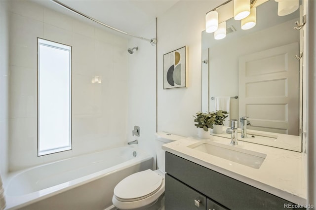 4922 Lowell Blvd Unit 3, Denver, CO 80221 - full bath with plenty of natural light, vanity, and shower / tub combination