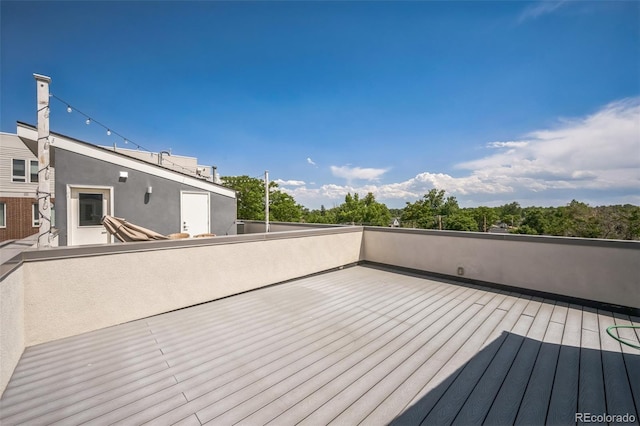 4922 Lowell Blvd Unit 3, Denver, CO 80221 - view of wooden terrace
