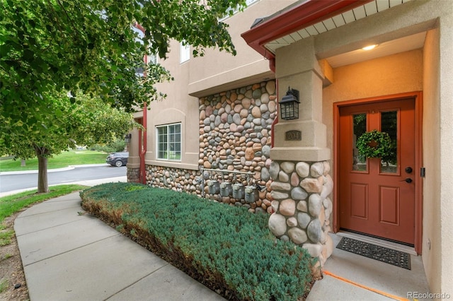 10760 Eliot Cir Unit 204, Denver, CO 80234 - entrance to property with stone siding and stucco siding