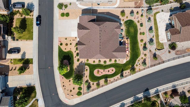 5615 Clover Ridge Cir, Castle Rock, CO 80104 - aerial view of property's location