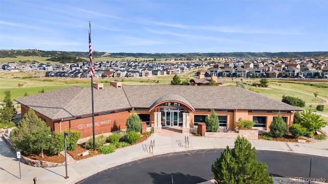 5615 Clover Ridge Cir, Castle Rock, CO 80104 - view of building exterior with a residential view