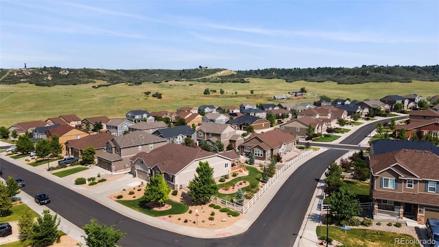 5615 Clover Ridge Cir, Castle Rock, CO 80104 - aerial perspective of suburban area