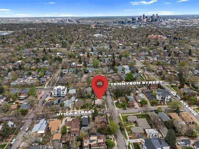 3242 Utica St, Denver, CO 80212 - aerial overview of property's location