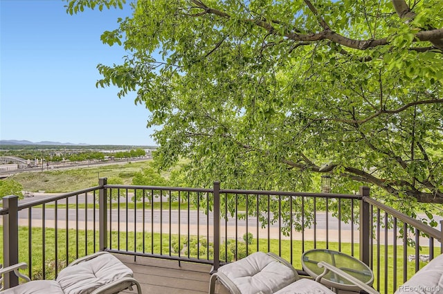 2980 W Long Dr Unit E, Littleton, CO 80120 - balcony with a mountain view