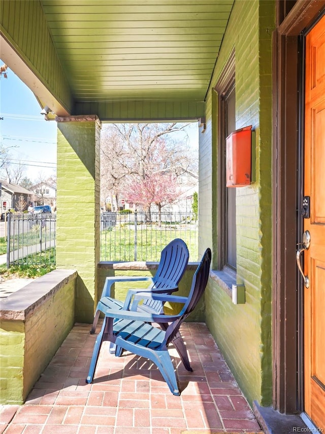 3521 W 40th Ave, Denver, CO 80211 - view of covered porch