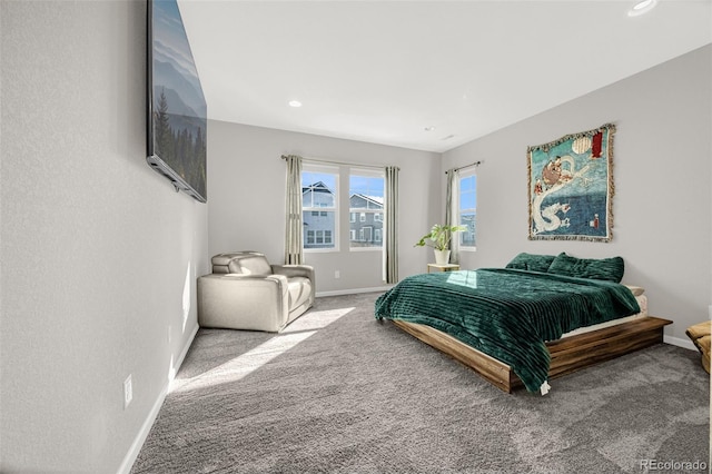 118 N Newcastle Way, Aurora, CO 80018 - carpeted bedroom with baseboards and recessed lighting