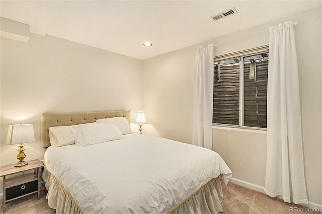 bedroom featuring carpet flooring