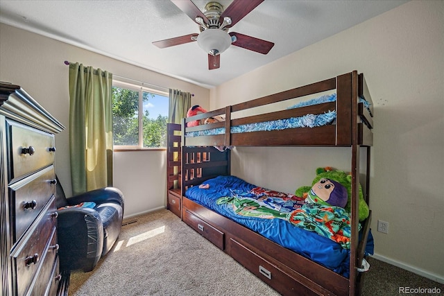 10714 Birch Ct, Thornton, CO 80233 - bedroom featuring carpet floors and ceiling fan