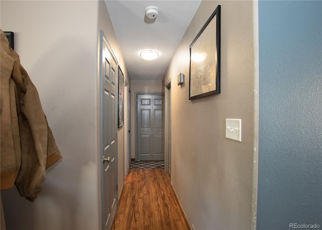201 Monmouth Ave, Firestone, CO 80520 - corridor featuring wood finished floors