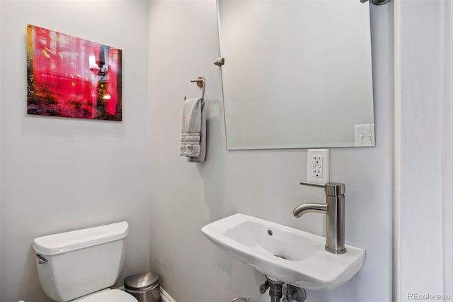 1437 Columbine St, Denver, CO 80206 - half bath with toilet and a sink
