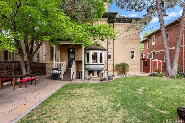 1437 Columbine St, Denver, CO 80206 - view of rear view of house