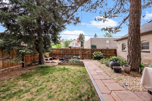 1437 Columbine St, Denver, CO 80206 - view of yard featuring a vegetable garden