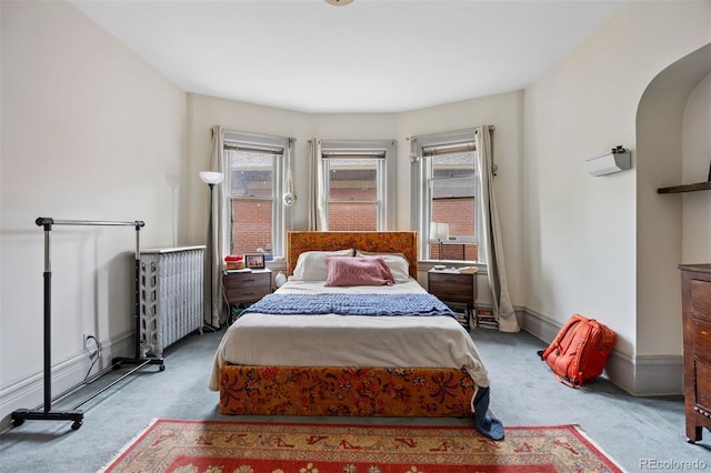 1437 Columbine St, Denver, CO 80206 - bedroom with carpet floors and baseboards