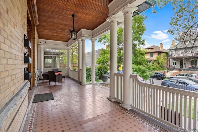 1437 Columbine St, Denver, CO 80206 - view of porch