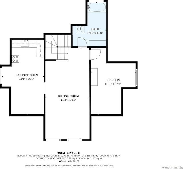 1437 Columbine St, Denver, CO 80206 - property floor plan