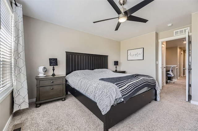 21751 E 7th, Aurora, CO 80018 - bedroom with carpet flooring and ceiling fan