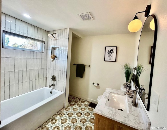 601 W Layton Ave, Englewood, CO 80110 - full bath with vanity and bathing tub / shower combination