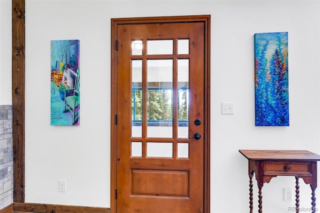 60 Jackson, Alma, CO 80420 - view of foyer entrance