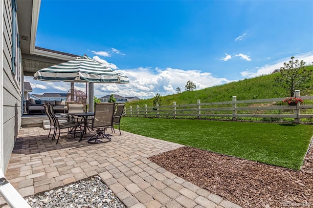 view of patio / terrace