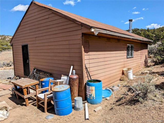 view of side of home