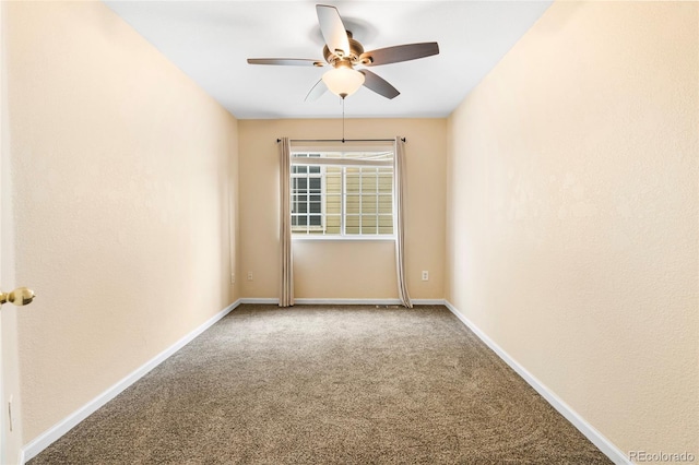 12388 Jasmine St, Brighton, CO 80602 - unfurnished room featuring carpet flooring and ceiling fan