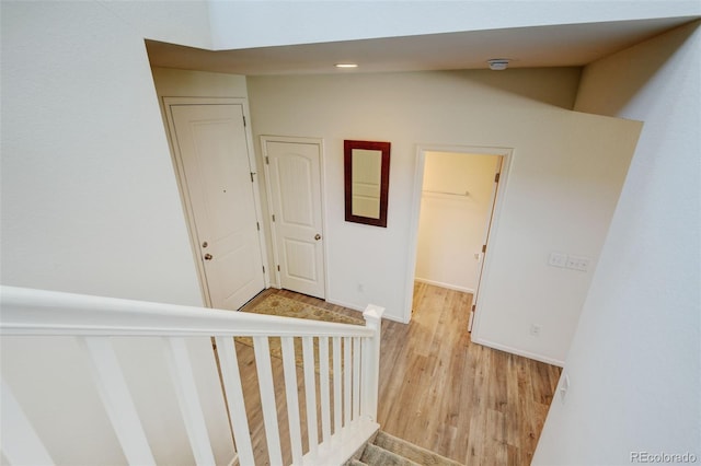 4863 Wildflower Pl, Dacono, CO 80514 - corridor featuring light wood finished floors and baseboards