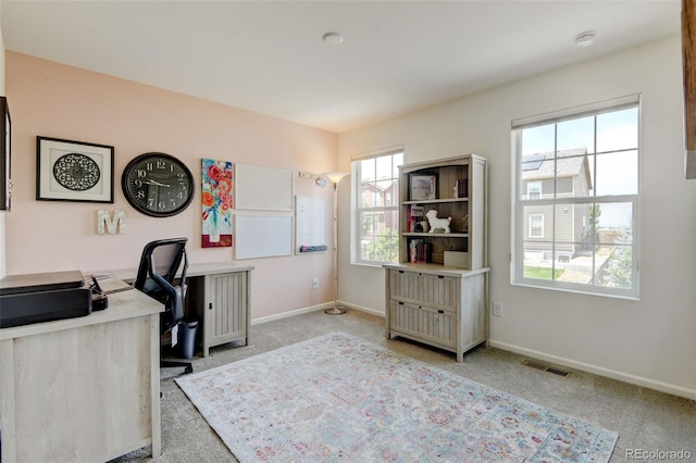 4863 Wildflower Pl, Dacono, CO 80514 - office space featuring light colored carpet and baseboards