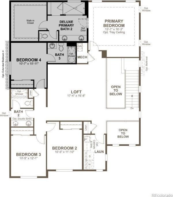 25171 E Evans Dr, Aurora, CO 80018 - view of floor plan / room layout