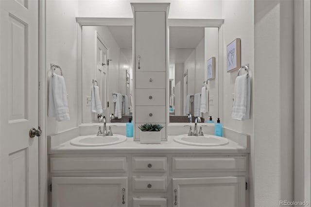 2090 S Gray Dr, Lakewood, CO 80227 - bathroom with double vanity and a sink