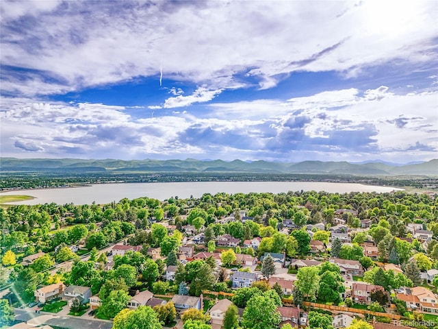 4720 W Stanford Ave, Denver, CO 80236 - bird's eye view of a water and mountain view