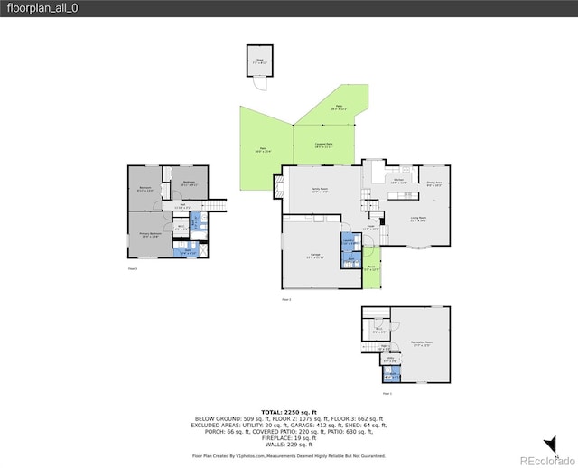 4720 W Stanford Ave, Denver, CO 80236 - view of floor plan / room layout