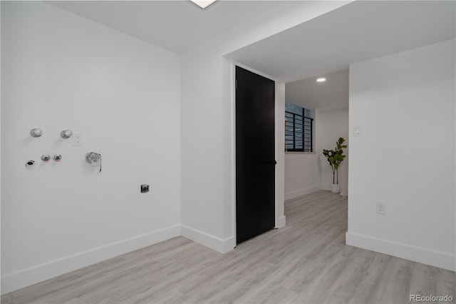 8249 Zephyr St, Arvada, CO 80005 - spare room featuring light wood-style floors and recessed lighting