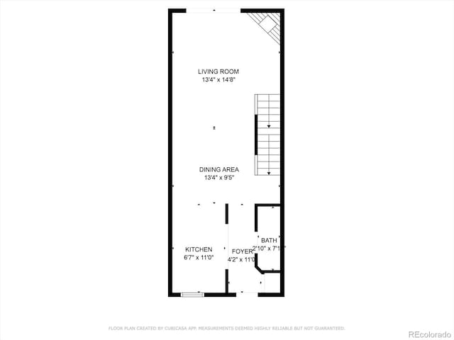 1818 S Quebec Way Unit 4, Denver, CO 80231 - room layout