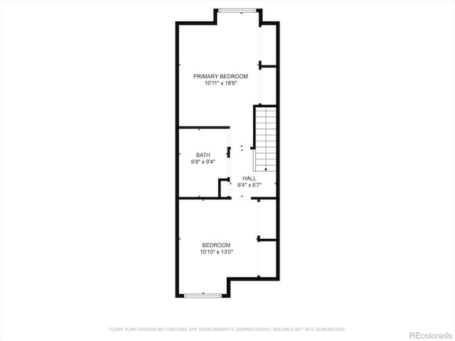 1818 S Quebec Way Unit 4, Denver, CO 80231 - property floor plan