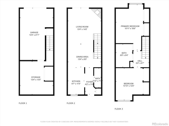 1818 S Quebec Way Unit 4, Denver, CO 80231 - property floor plan