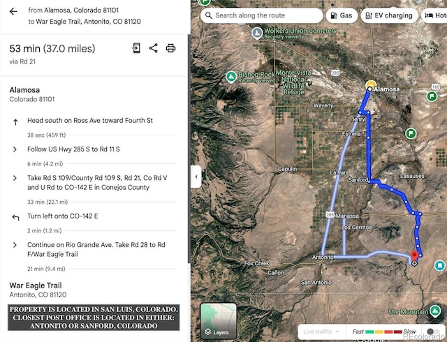 000 War Eagle Trl, San Luis, CO 81152