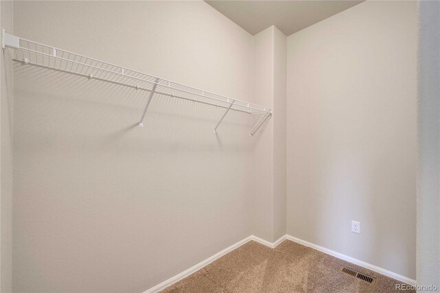 1867 Abundance Dr, Windsor, CO 80550 - spacious closet with visible vents and carpet flooring