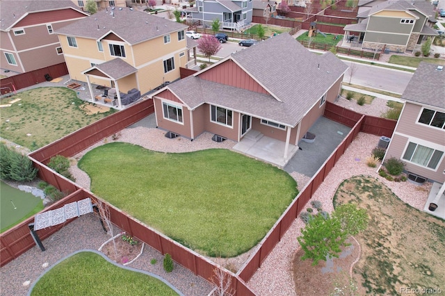 1867 Abundance Dr, Windsor, CO 80550 - drone / aerial view with a residential view