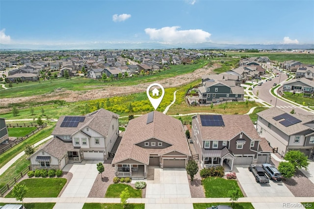 12841 Lake Port St, Longmont, CO 80504 - aerial perspective of suburban area