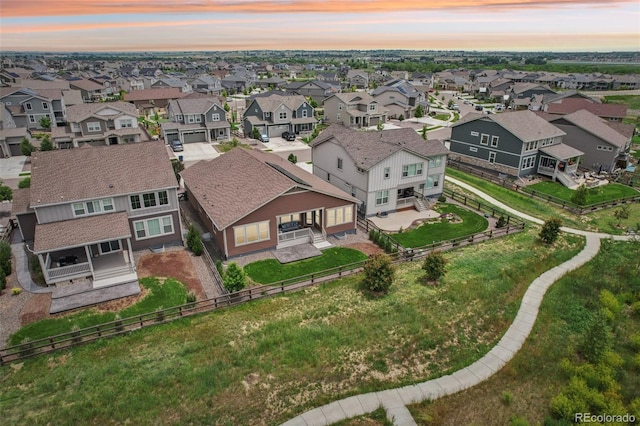 12841 Lake Port St, Longmont, CO 80504 - aerial perspective of suburban area